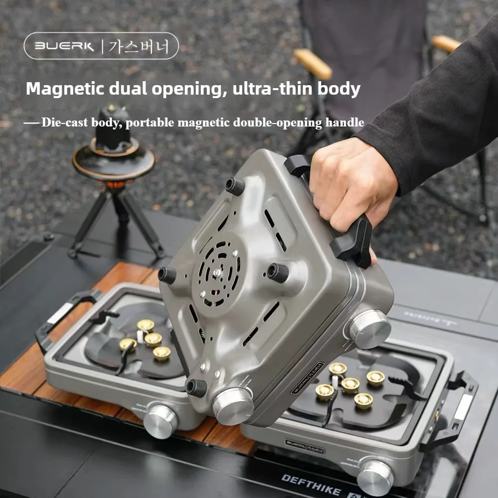 BUERK キャンプ用ガスストーブ - ポータブル折りたたみ - Home Cooking Gas のレビューと価格