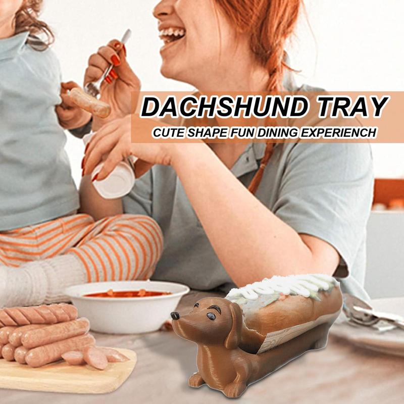 ダックスフントトレイ ホットドッグ 寿司サービングトレイ キ - Home Cooking Recipes のレビューと価格