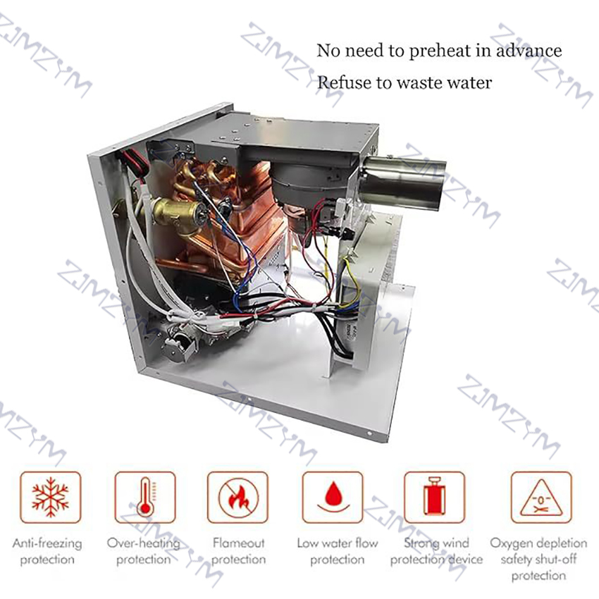 キャンプ、RV、車用の12V DC給湯器、LPGガス給湯器、 - Home Cooking Gas のレビューと価格